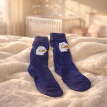 Soft dotted socks women   
