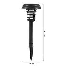 Big Garden Lighting UV LED Solar Powered Mosquito Trap and Bug Zapper (1 Pc)