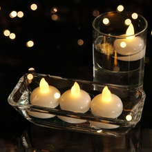 Set of 12 Flameless Floating Candles Battery Operated Tea Lights Tealight Candle
