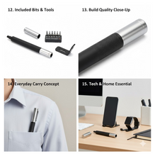 Pen-Shaped Phone Holder with Screwdriver Sets