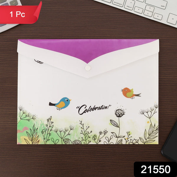 Decorative A4 file folder