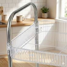 4 Layer Multipurpose Storage Trolley with Wheels